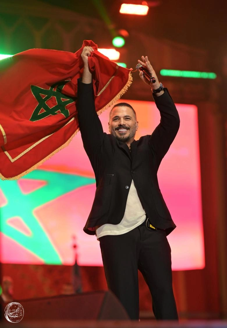 مكناس على أنغام رامي عياش.. حضور جماهيري كثيف وتفاعل استثنائي