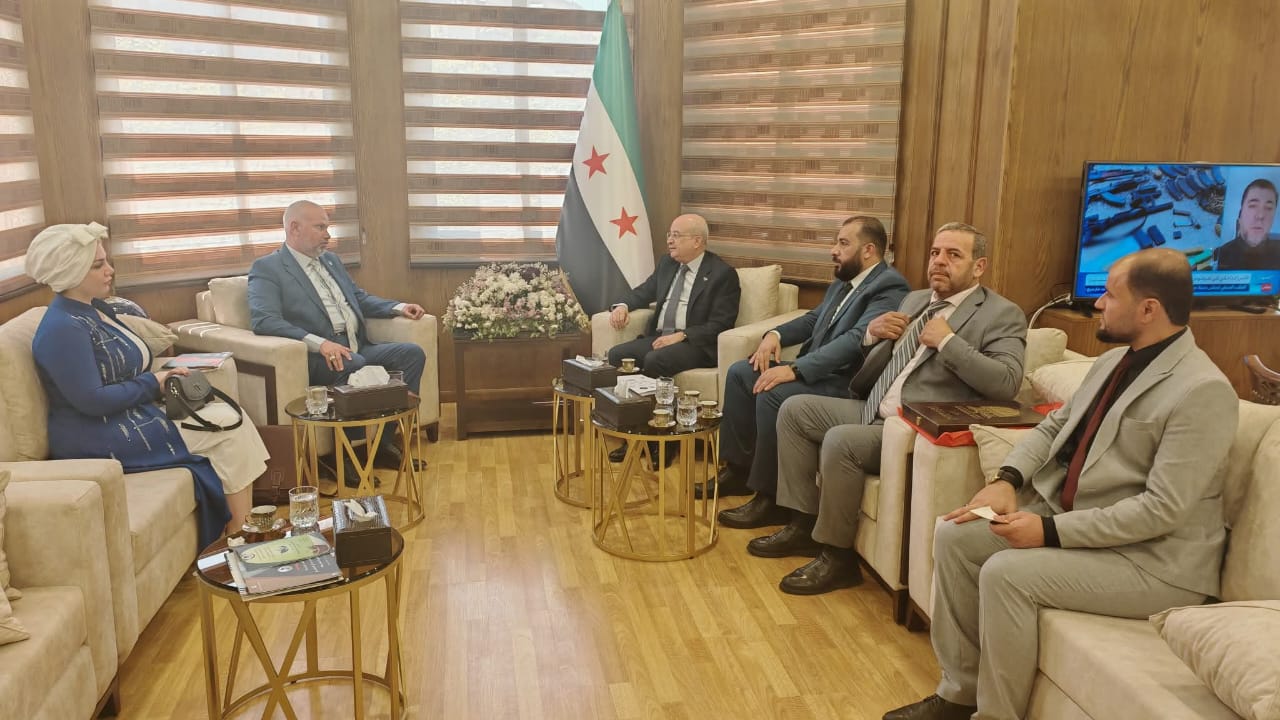 رئيس International Union of Universities – اتحاد الجامعات الدولي يزور معالي وزير النقل والمواصلات السوري