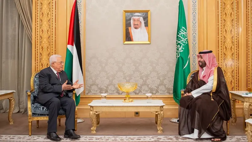 الرئيس الفلسطيني يثمّن مواقف السعودية تجاه فلسطين