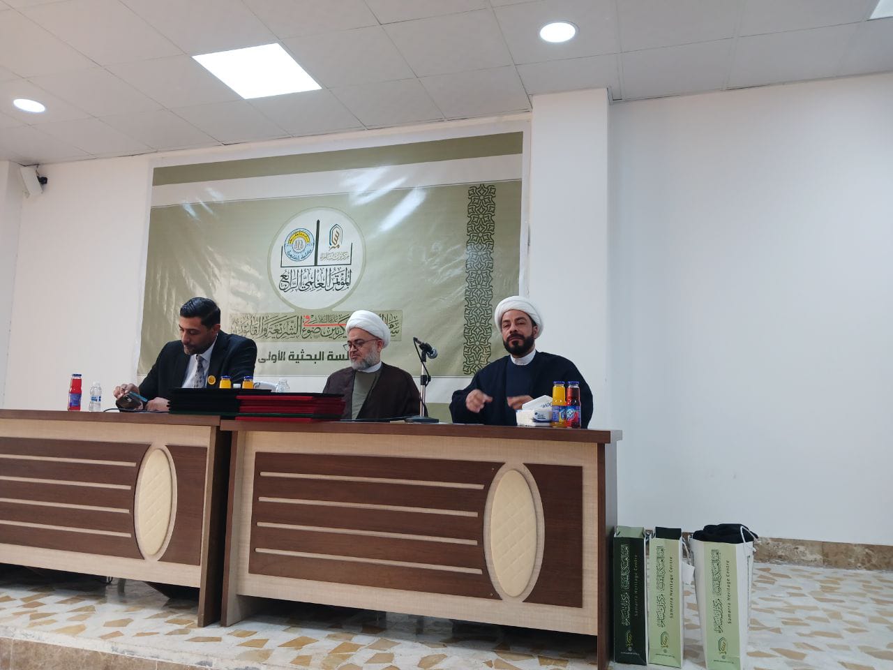 الشيخ حسين التميمي يستعرض استنطاق روايات الإمامين العسكريين لبناء منظومة قانونية معاصرة في المؤتمر العلمي الرابع بمركز تراث سامرّاء