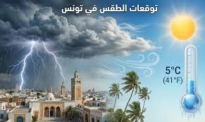 حالة الطقس الجوية في تونس: تحسّن مؤقت يعقبه عودة الاضطرابات نهاية الأسبوع