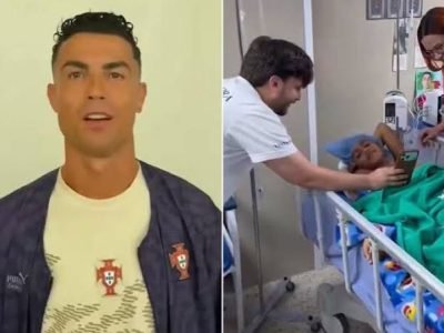 رونالدو يحقق أمنية طفل فنزويلي نجا من الزلزال برسالة مؤثرة