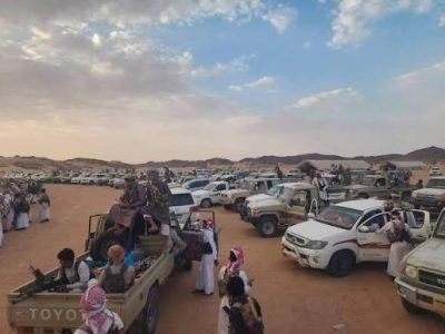 حشود قبلية تتوسع في الجوف والحوثيون يعززون انتشارهم الأمني