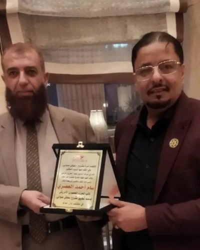د. سام أحمد العصري نائب الحزب الجمهوري الأمريكي ومنسق البيت الأبيض الأمريكي للشؤون العربية والأفريقية يدعم ( سلوكي عنواني) عالميا